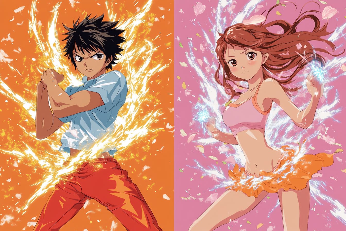 From Spikes to Sparkles: What Makes Shonen and Shojo Art Styles So Different? From Spikes to Sparkles: What Makes Shonen and Shojo Art Styles So Different?