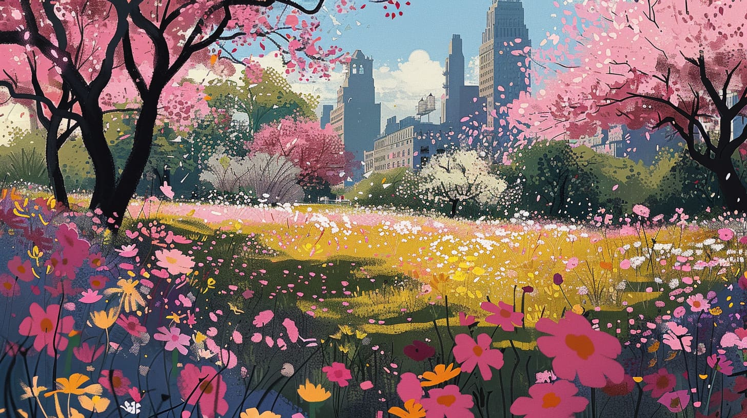 Exploring the Blooming Gardens of Central Park: A Springtime Stroll Exploring the Blooming Gardens of Central Park: A Springtime Stroll