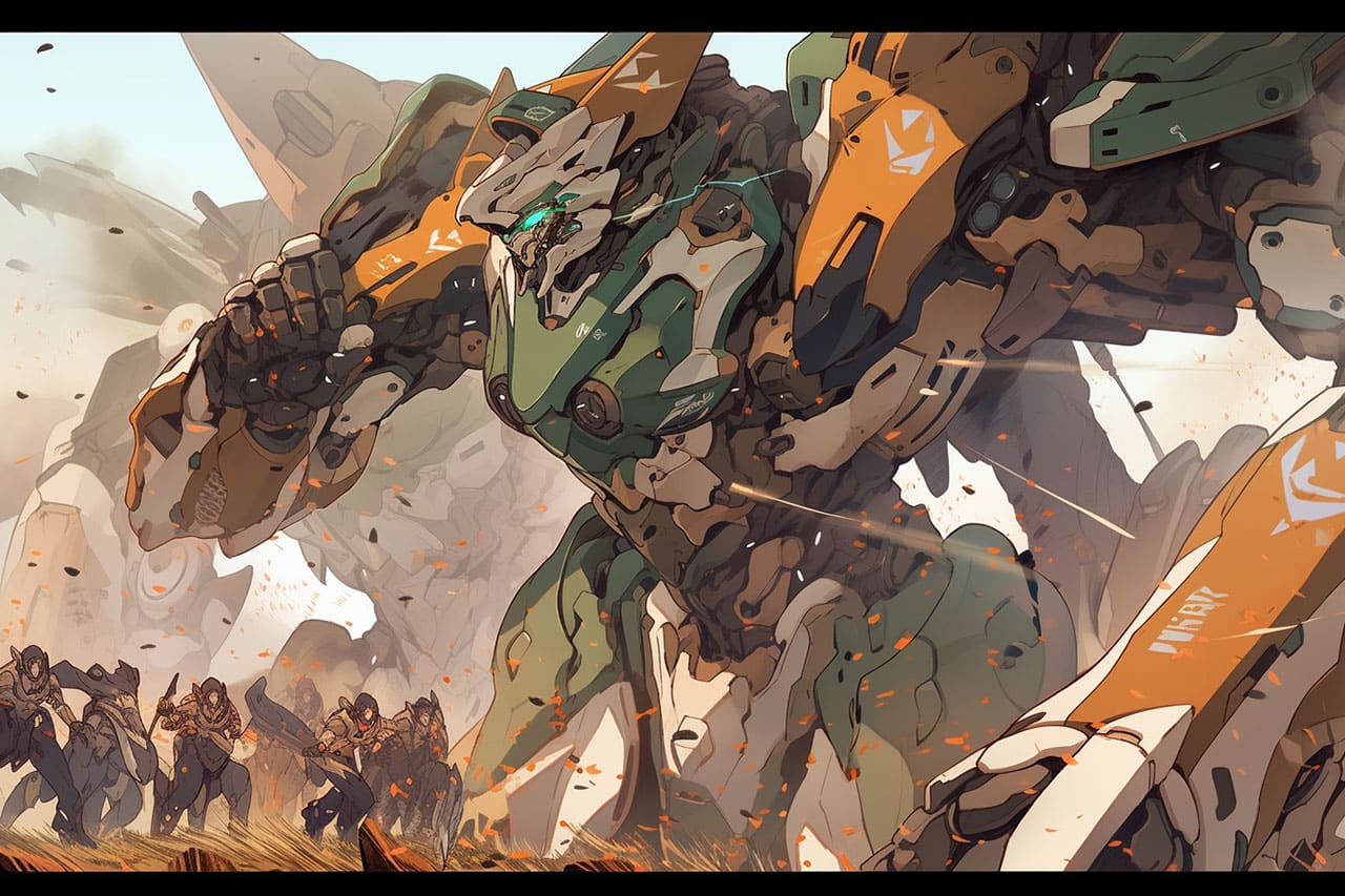 giant mecha anime warrior giant mecha anime warrior