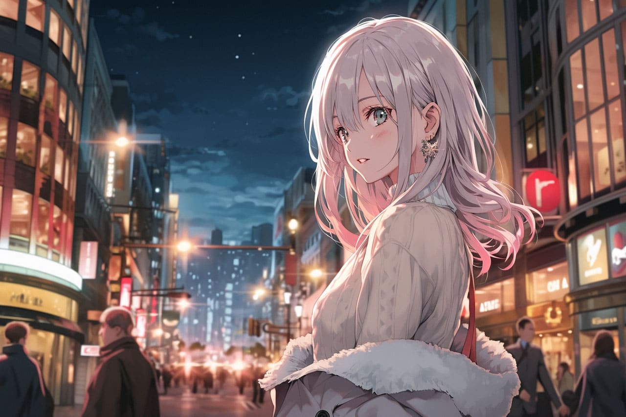 Josei Romance Anime - Romantic City Night Josei Romance Anime - Romantic City Night