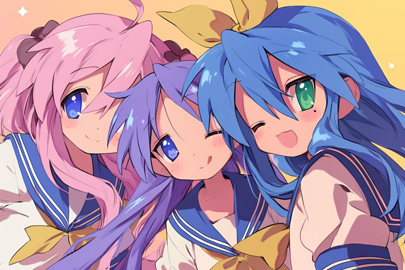 Lucky Star fan art Lucky Star fan art