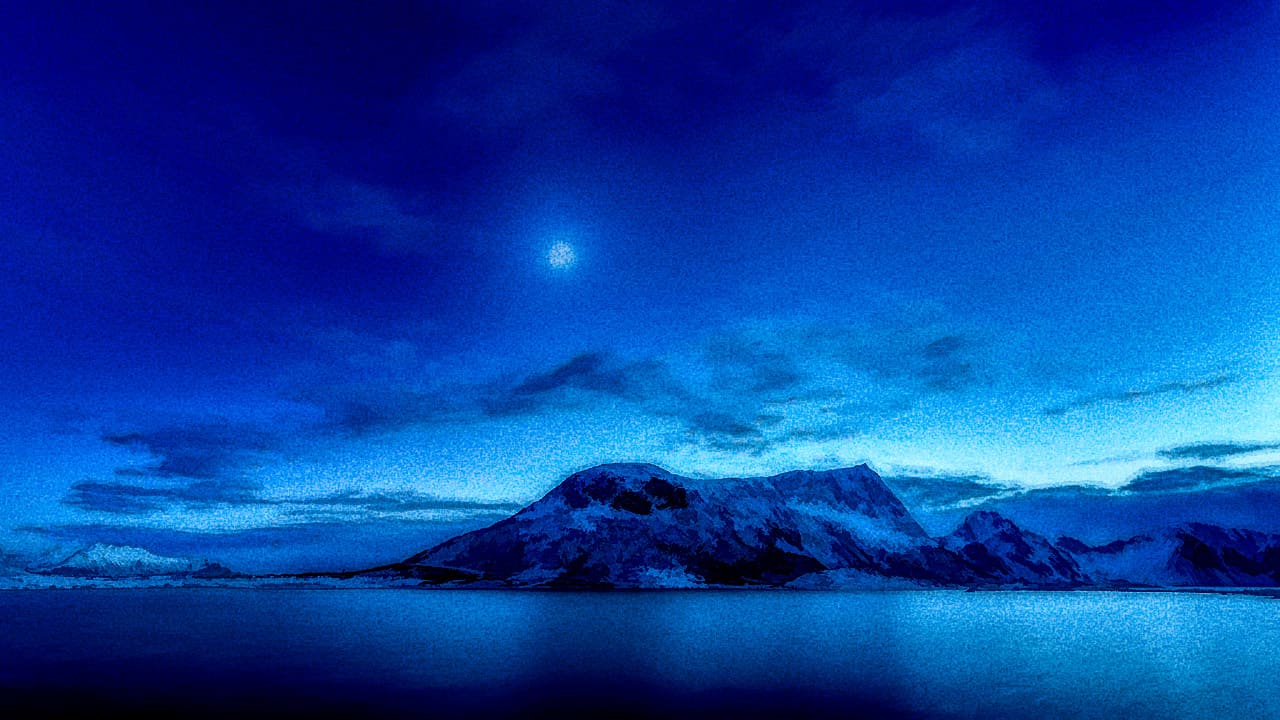 Winter sky in February with mountains. Winter sky in February with mountains.