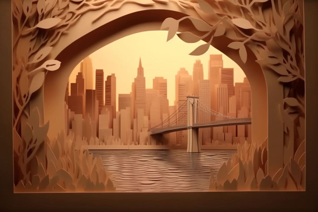 Brooklyn Bridge Kirigami Brooklyn Bridge Kirigami