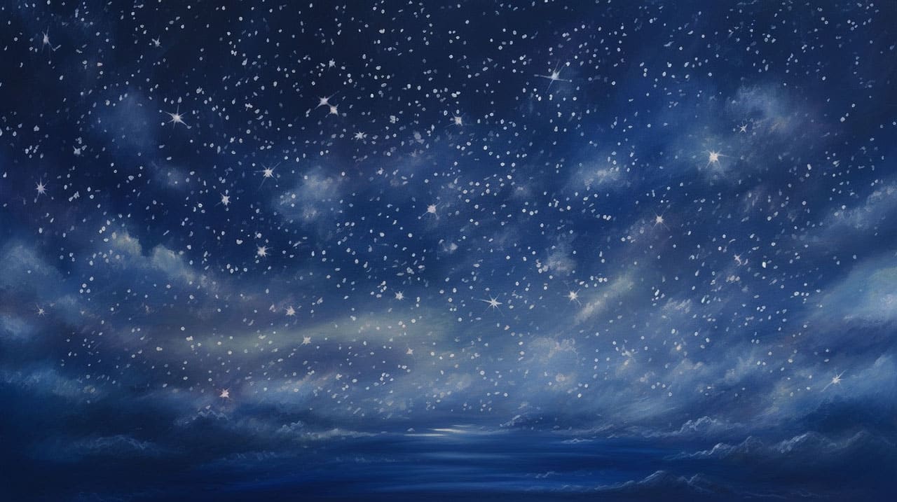 starry night sky starry night sky