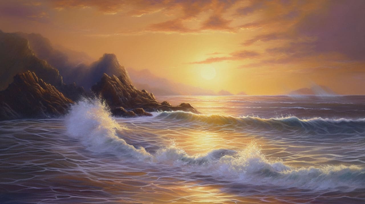 sunrise over ocean sunrise over ocean