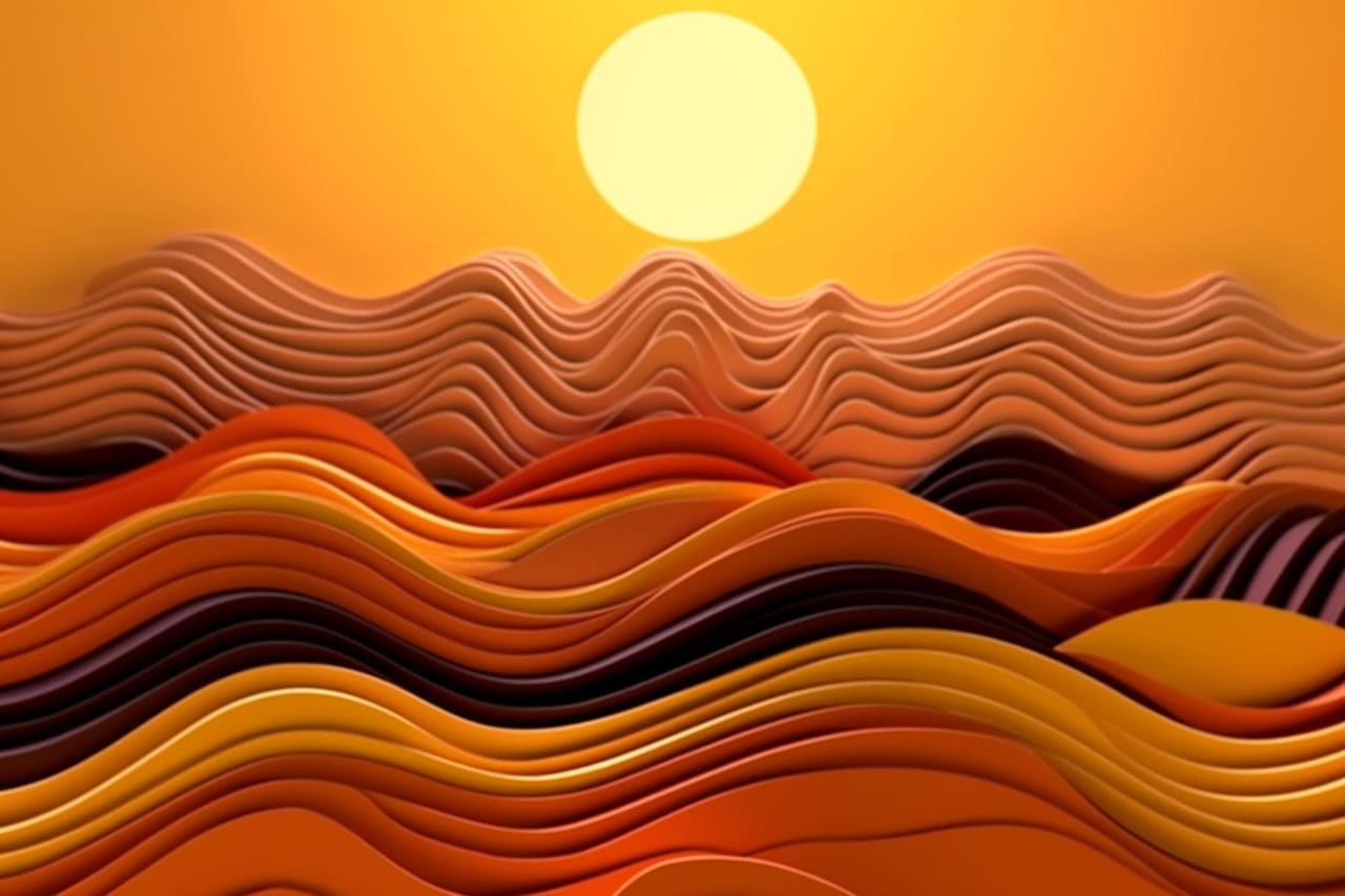 Sunset over the Great Plains Sunset over the Great Plains