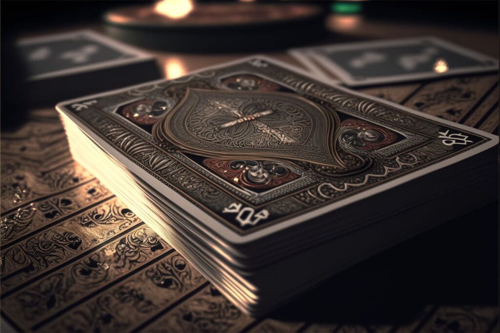 Intricate playing cards