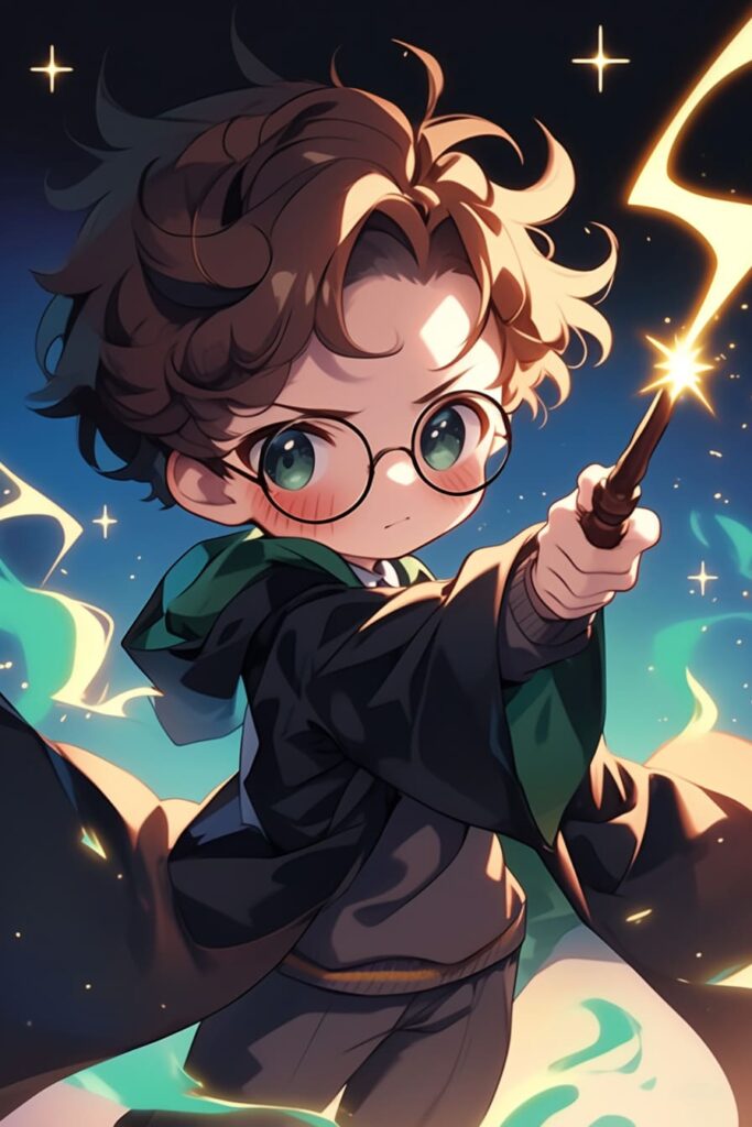 chibi harry potter