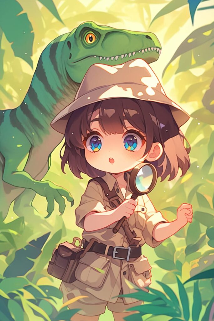 chibi jurassic park